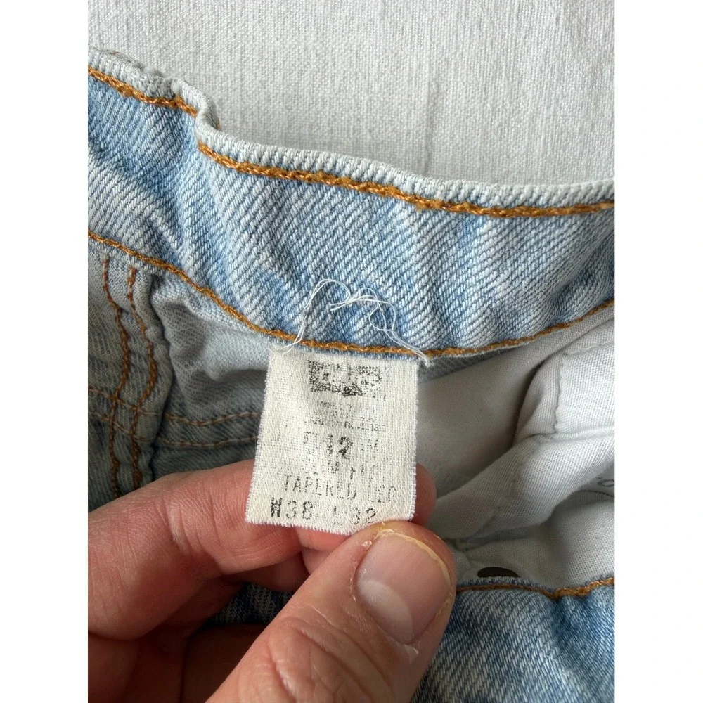 Levis 542 Mens Vintage 90's Oversized Taper Leg Denim Jeans W36 L30 Made in‎ USA